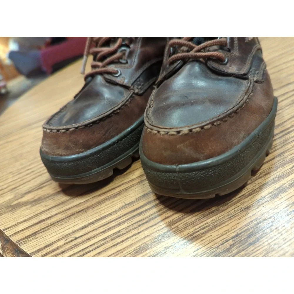 Ecco Track II High Gore-Tex Waterproof‎ Brown Leather Ankle Boots Mens 8 8.5